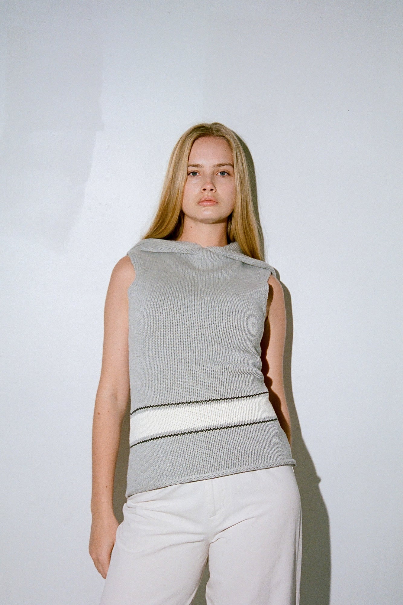 Louis Knit Tank | Heather