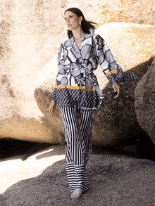 Mini Ben Kimono | Ananas Yellow