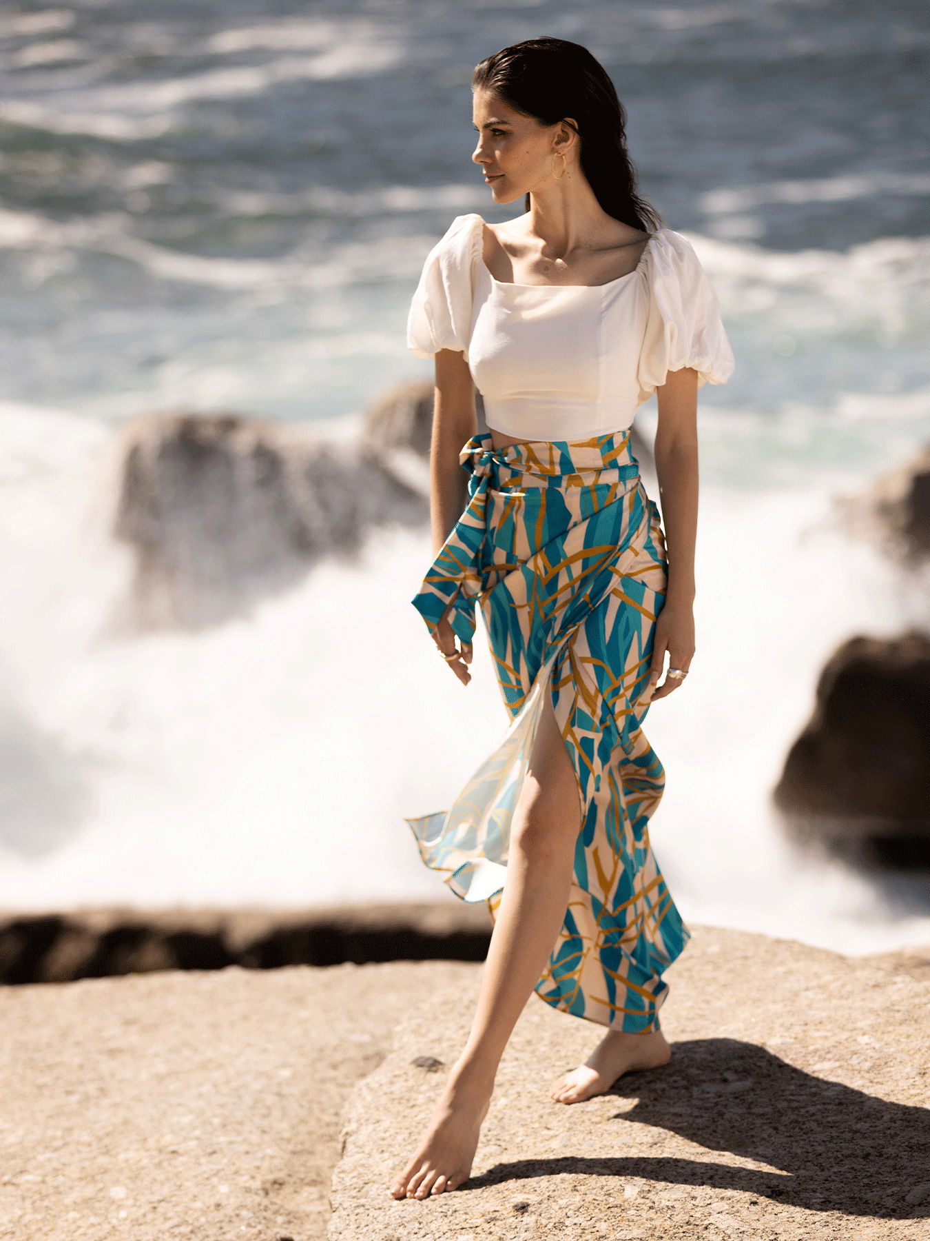 Seur Skirt | Blossom Teal