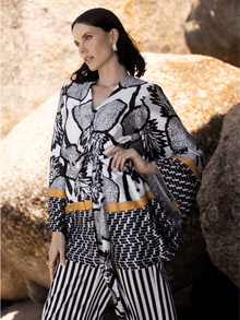Mini Ben Kimono | Ananas Yellow