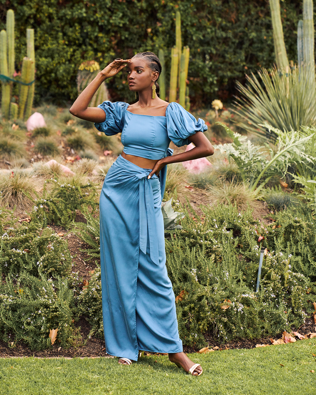 Sustainable Zany Top | Solid Teal