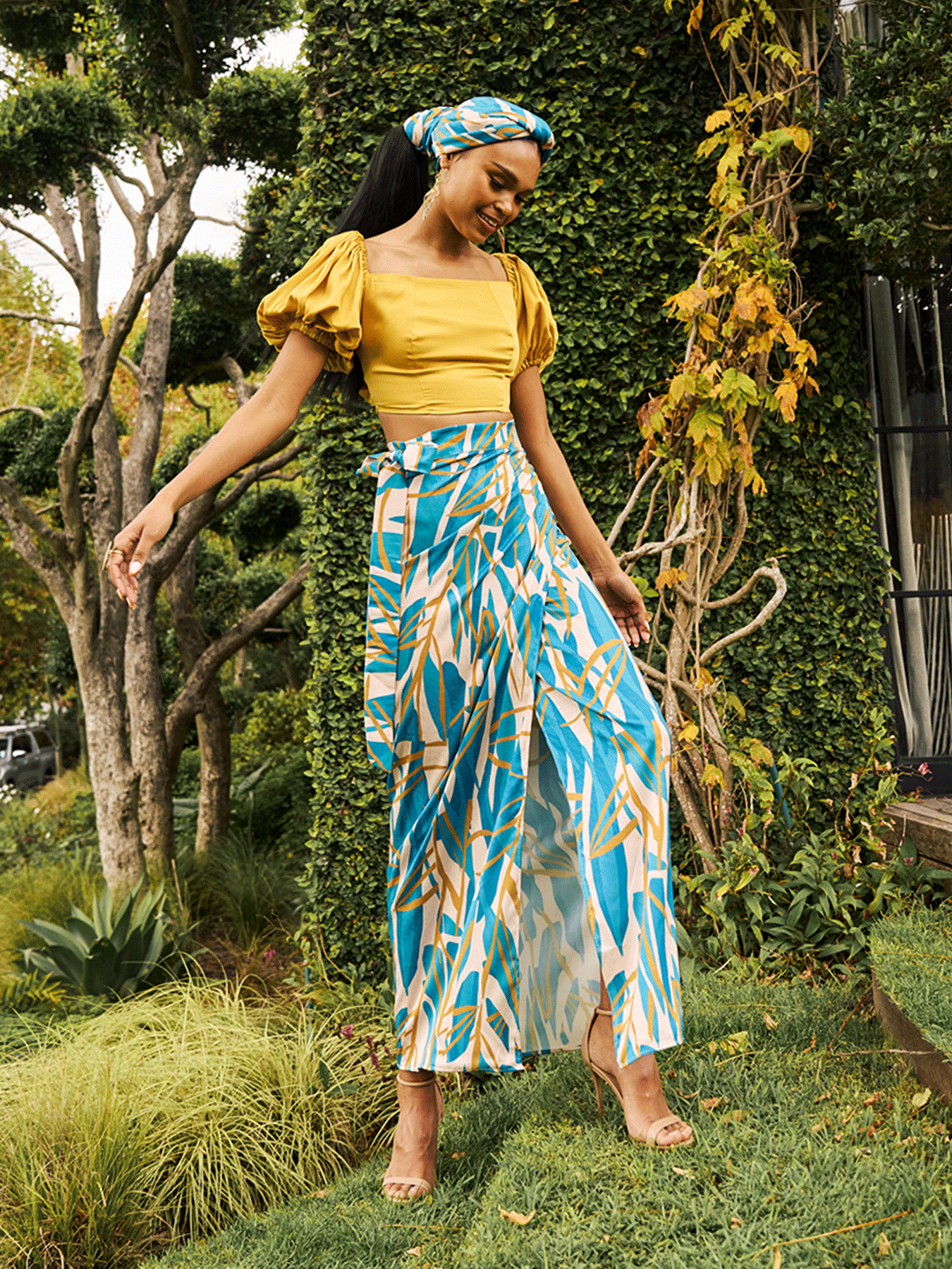 Seur Skirt | Blossom Teal
