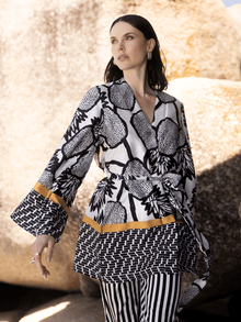 Mini Ben Kimono | Ananas Yellow