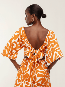 Sustainable Una Top | Tali Orange