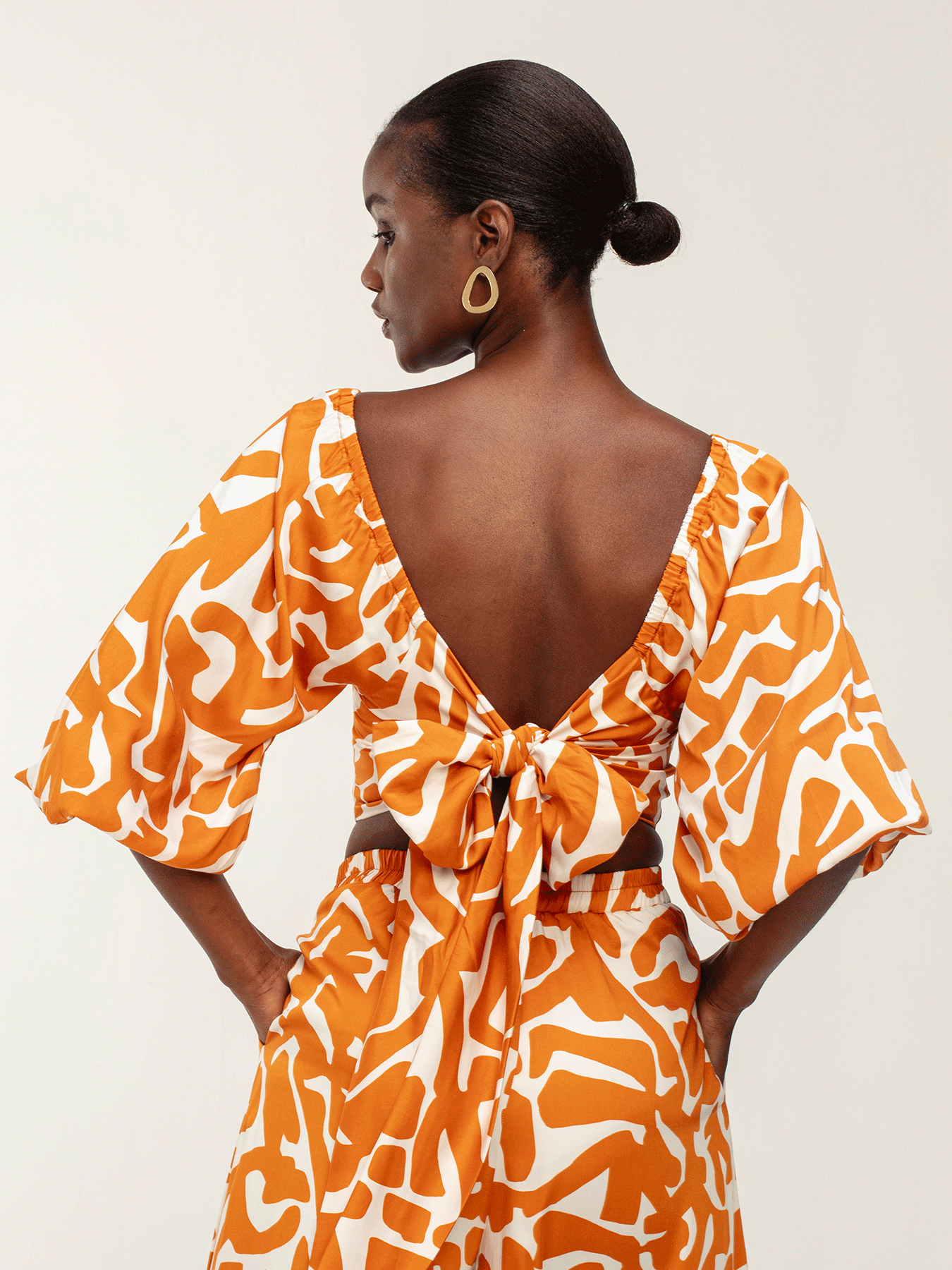 Sustainable Una Top | Tali Orange