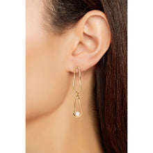 The Costa Pearl Earring | 18K Yellow Gold-Plated