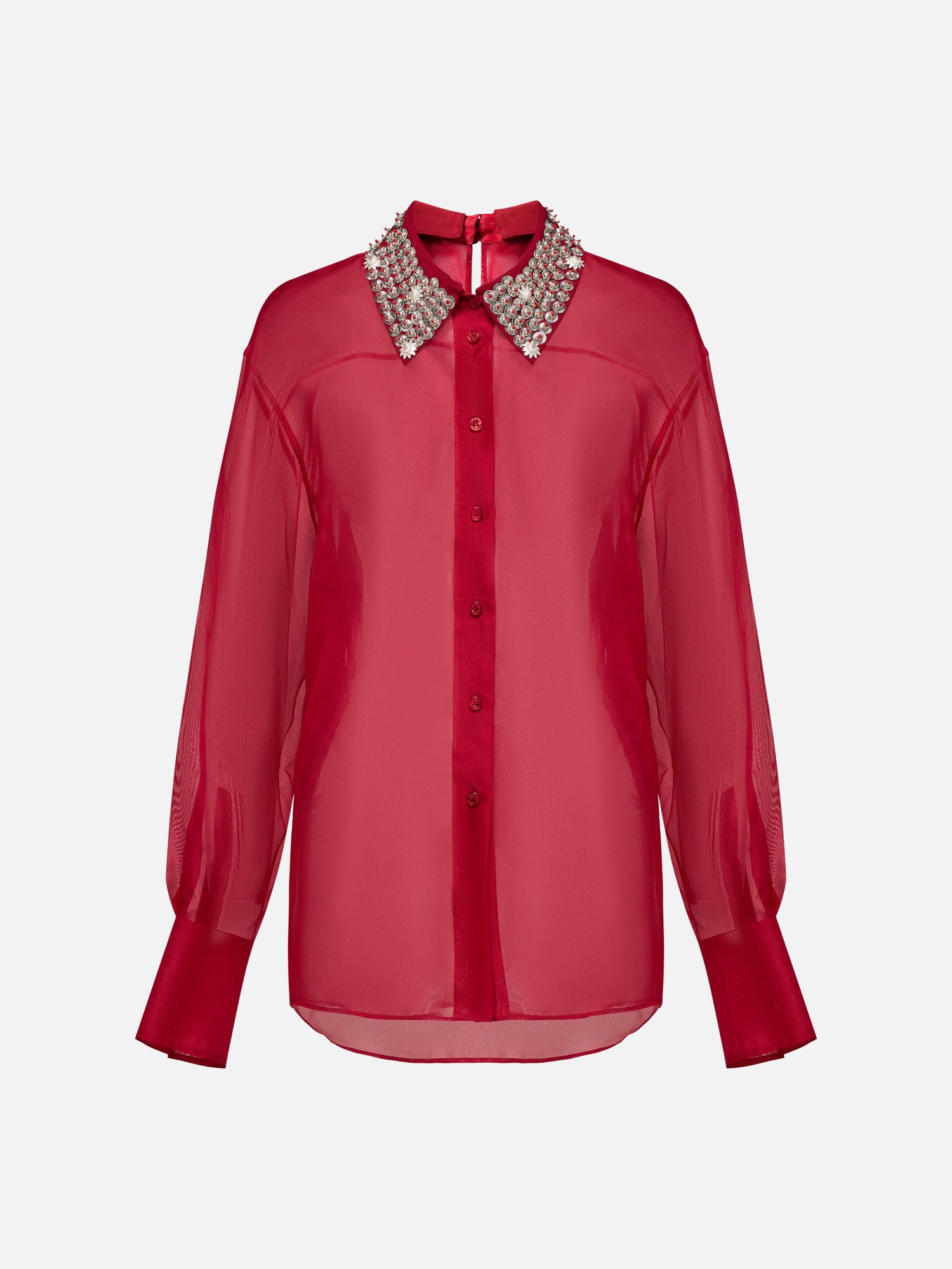 Button-Down Shirt | Red