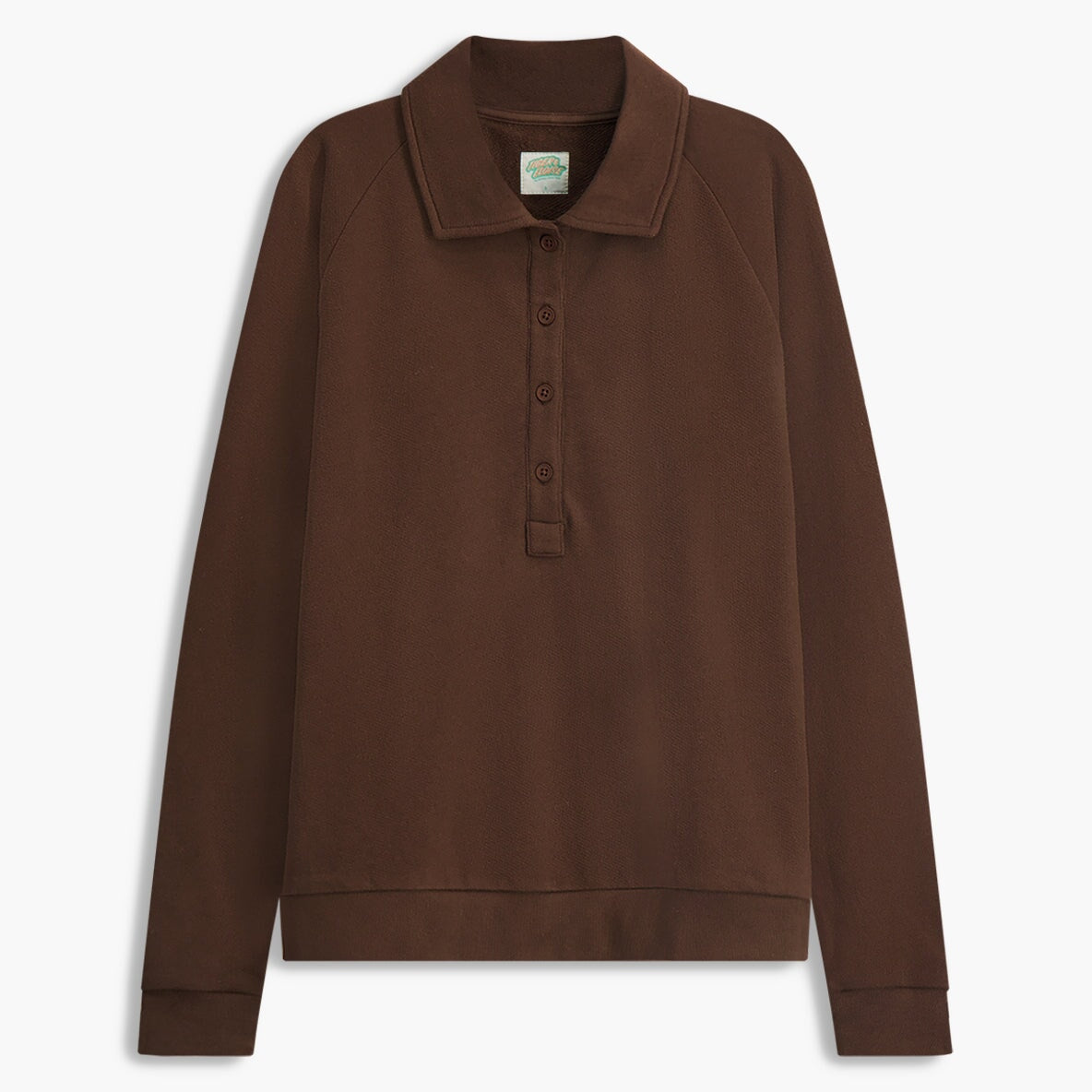 The French Terry Oversized Henley