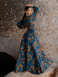 Marieme Dress | Gyraf Blue