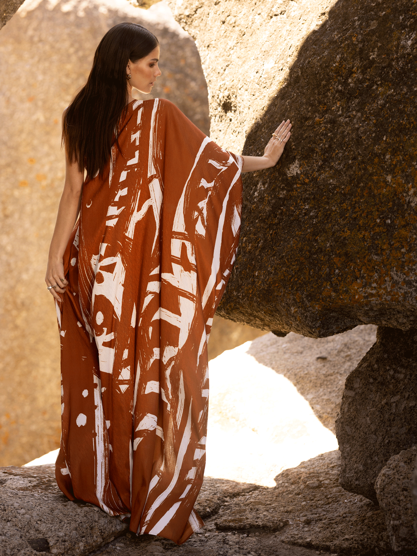 Satu Dress | Suto Rust