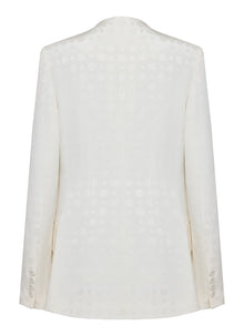 Structured Blazer | White
