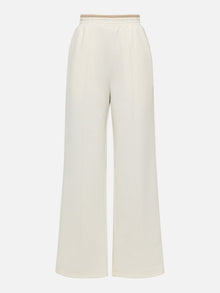 Lightweight Puffy Goose Down Pants | Beige