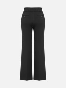 Comfortable Flared Trousers | Black