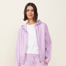 Soft Knit Zip Up Hoody | Women | Lavendula