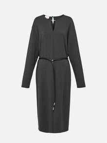 Warm Knit Dress | Gray