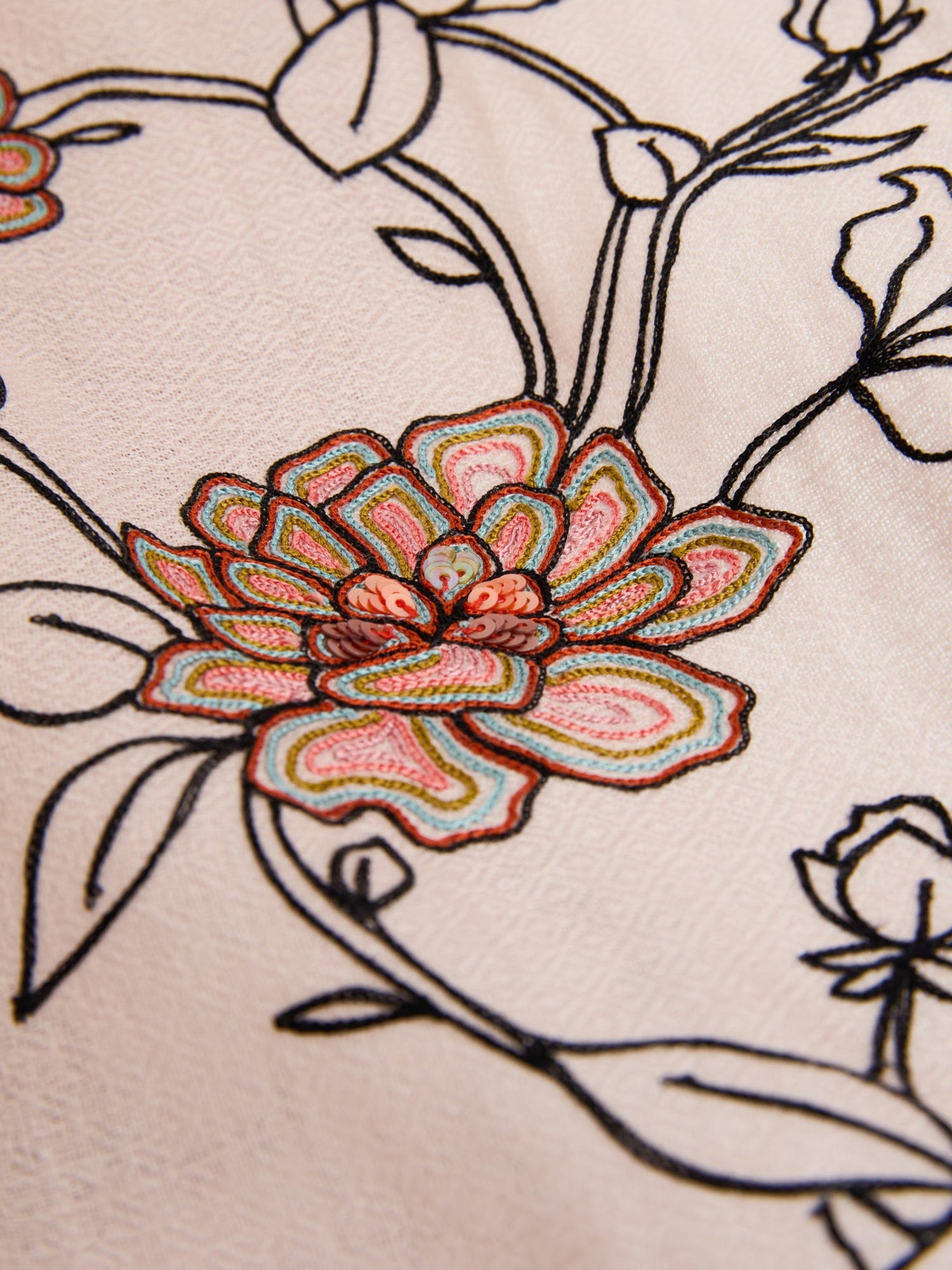 Cashmere Scarf - II | Pink