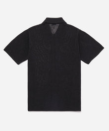 Black | Kenneth Mesh Knit Shirt