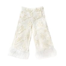 Girl | Ava Flower Wide Leg Pants | Ivory