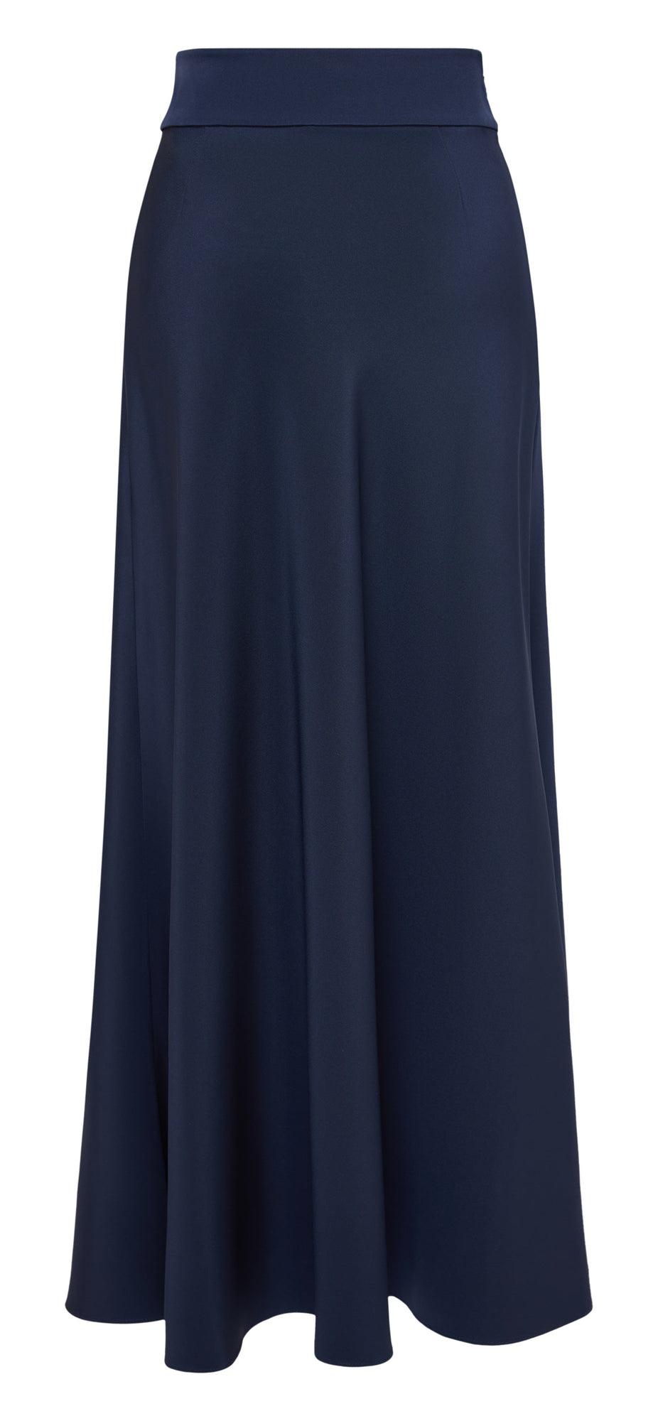 High-Waisted Maxi Skirt | Navy