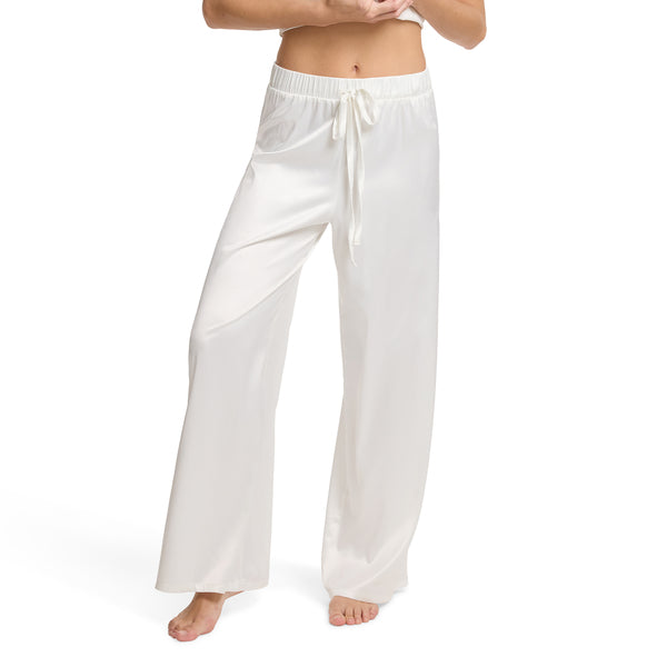 Satin Sleep Pant | Light Ivory