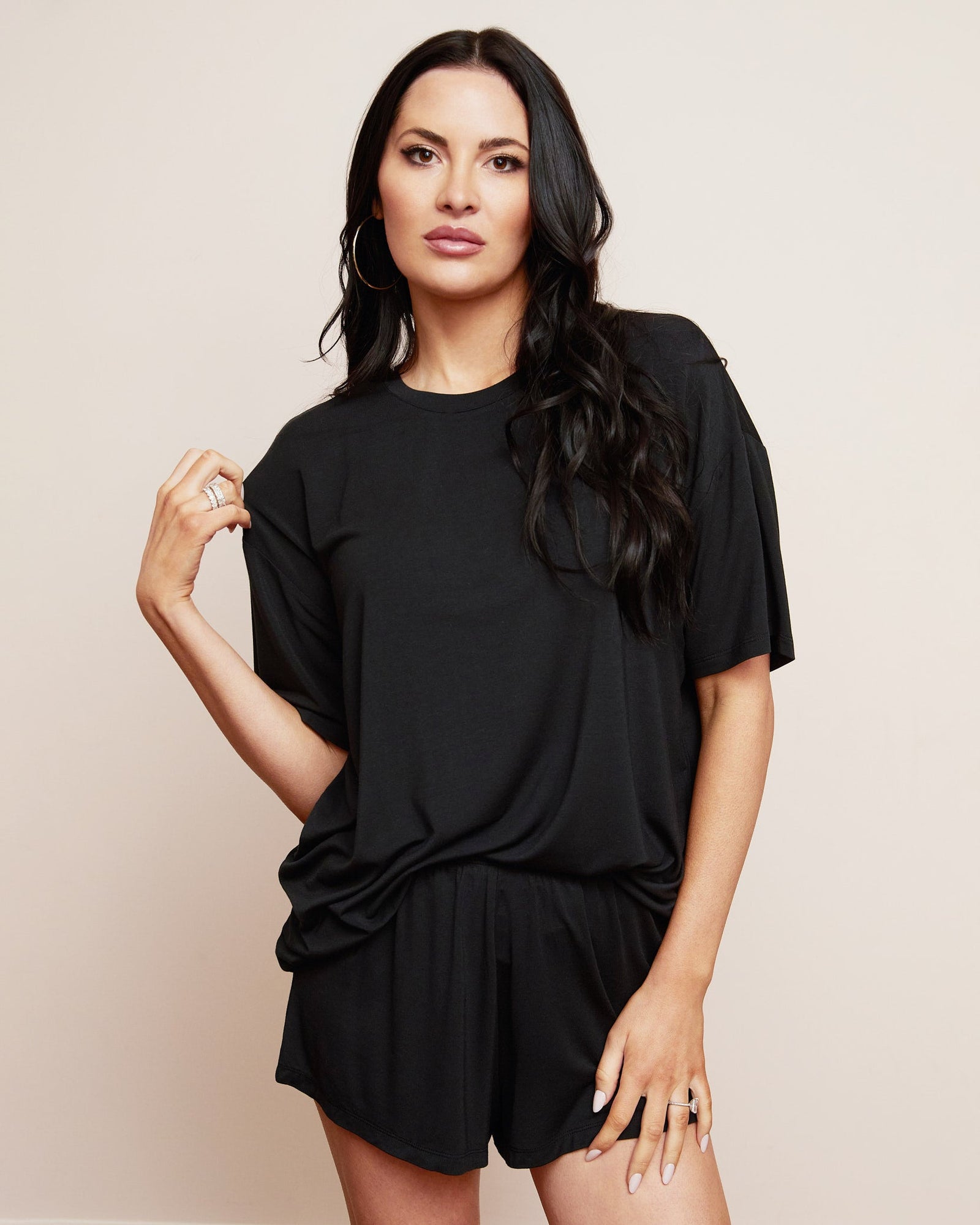 Oversized T-shirt | Black