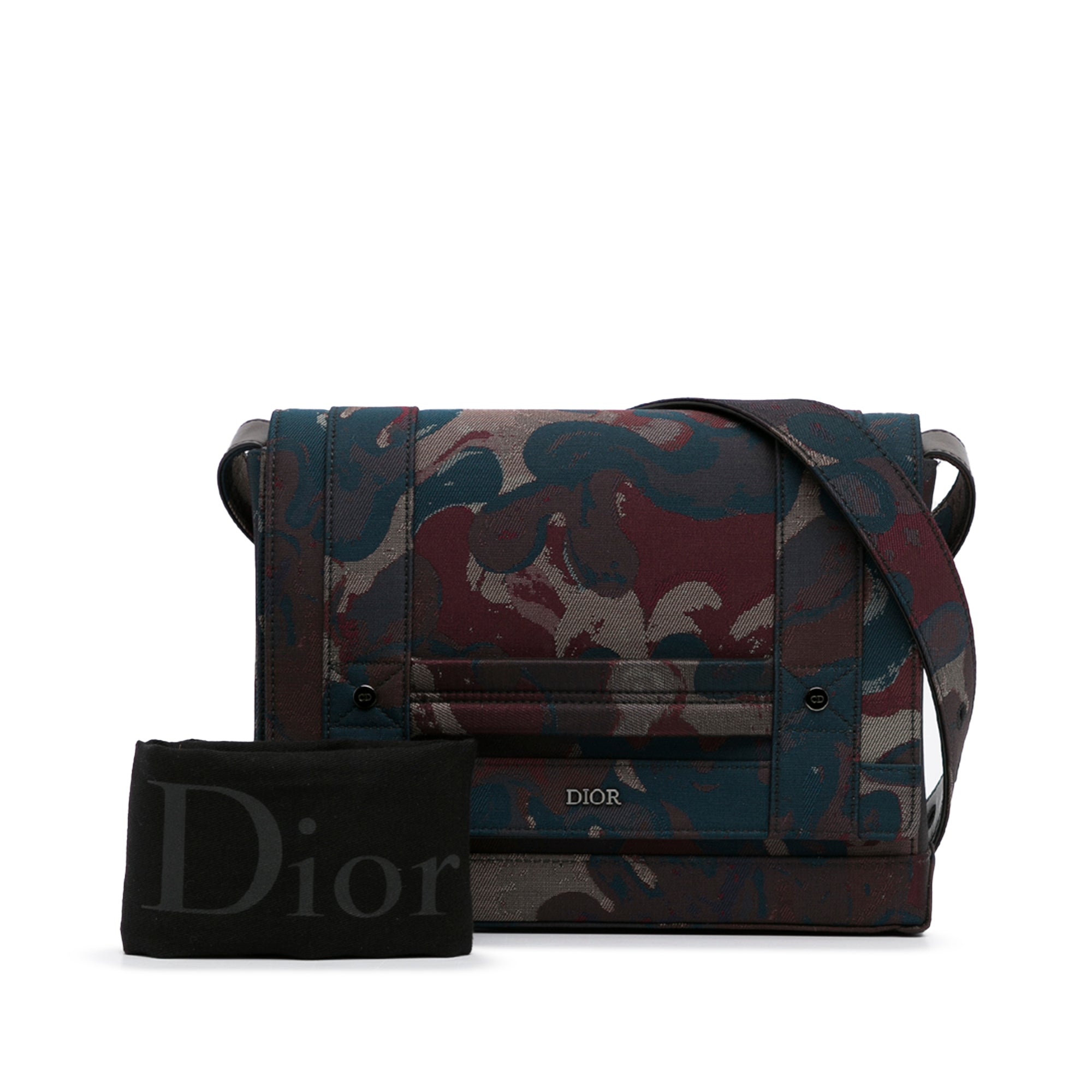 Dior Pre-Owned x Peter Doig Messenger Bag | Women | Brown