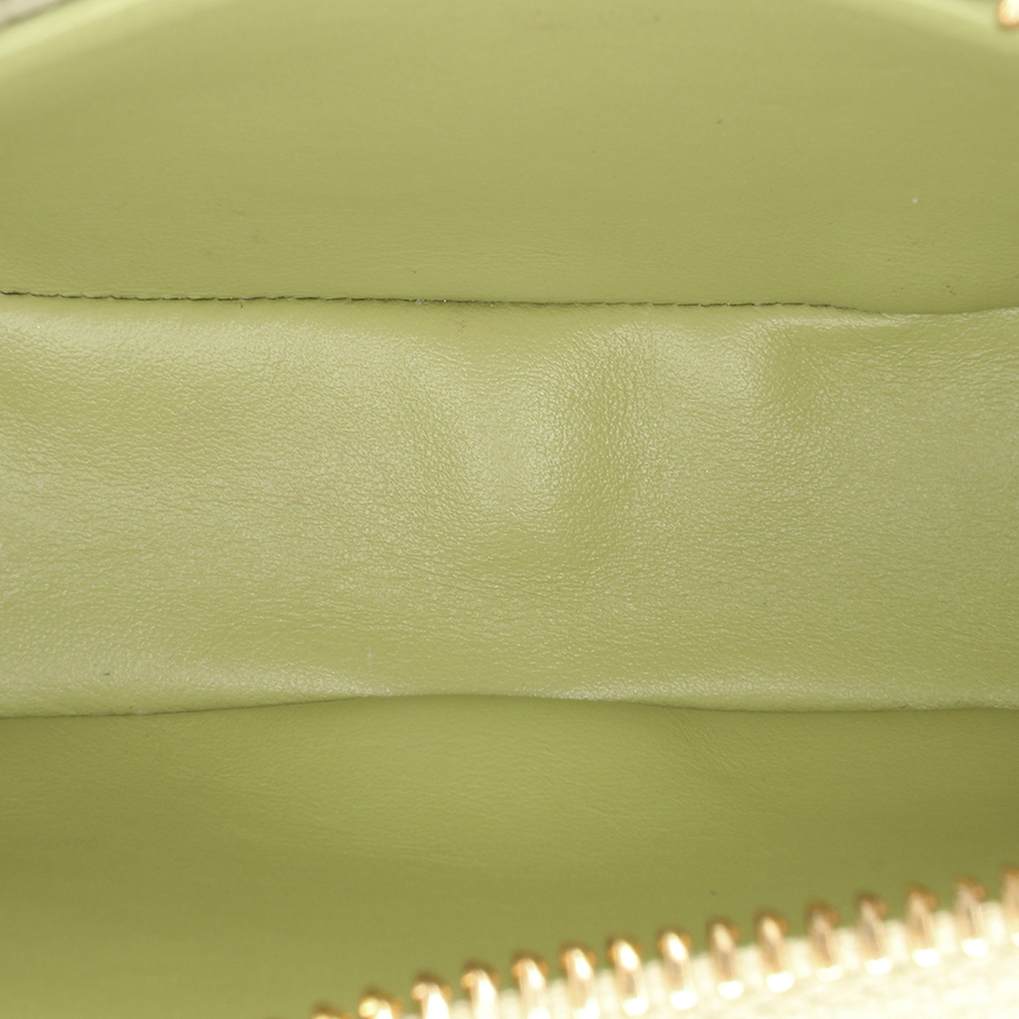 Celine | Pre-Owned Mini Smooth Calfskin Ava Shoulder Bag | Green/Olive Green