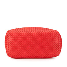 Bottega Veneta | Pre-Owned Nappa Intrecciato Brick Tote | Red