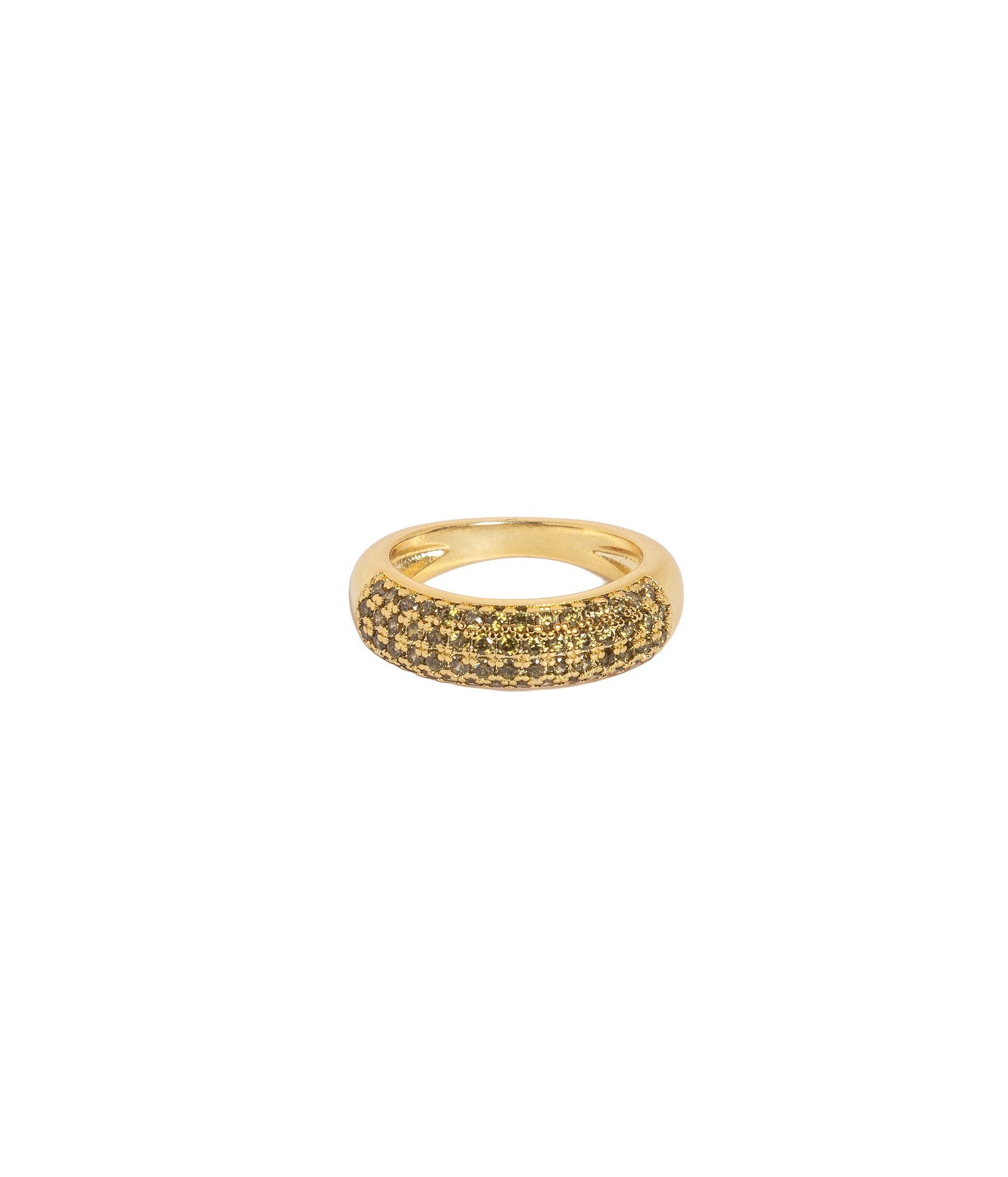 Veyra Ring in Olivine - Loren Hope