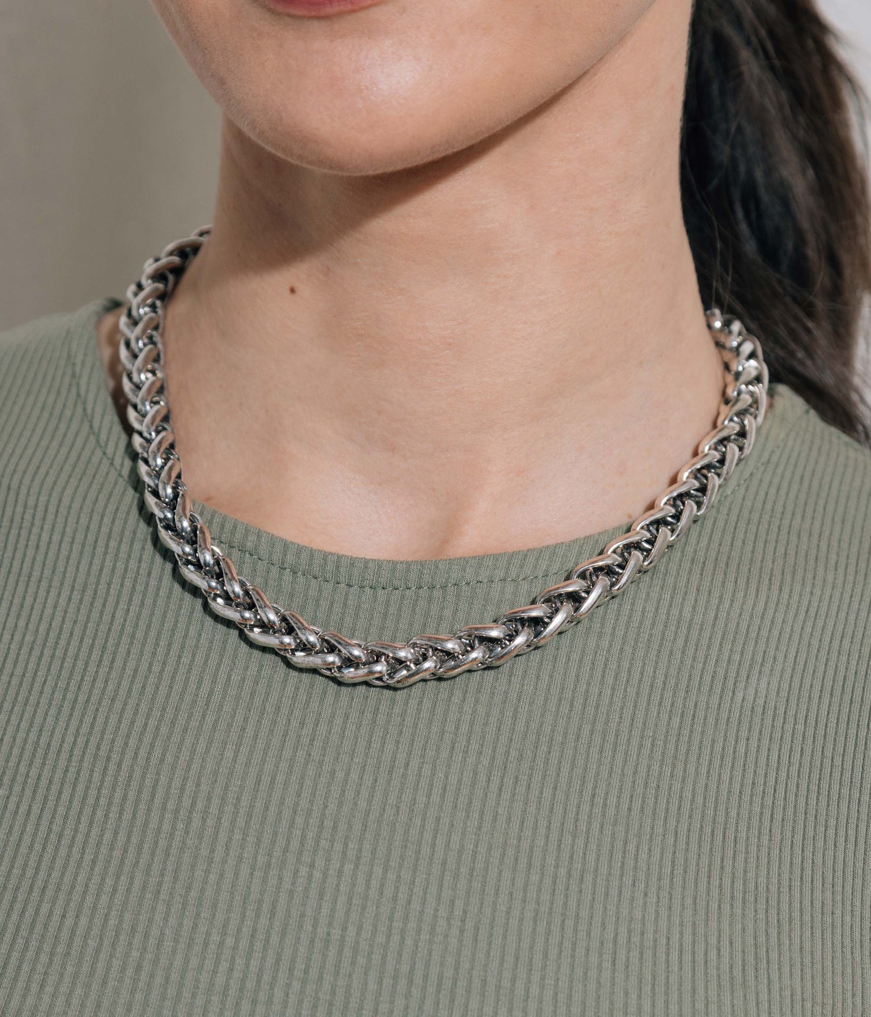 Clarion Necklace in Silver - Loren Hope