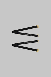 Straps For Thong - Signature | Black