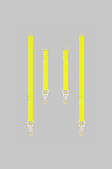 Suspenders straps - Signature | Yellow