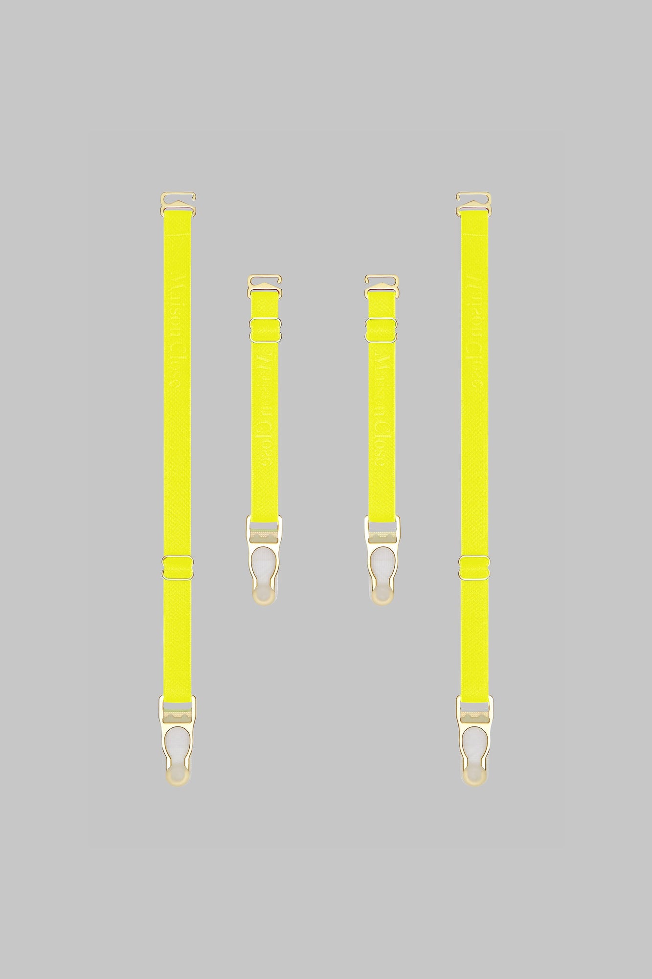 Suspenders straps - Signature | Yellow