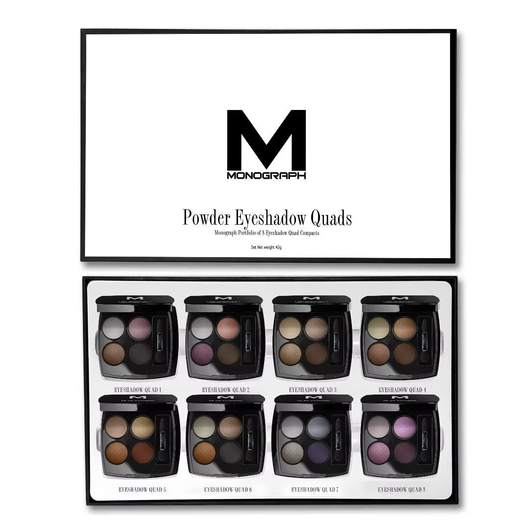 Monograph Collection Powder Eyeshadow Quads Portfolio | Multi
