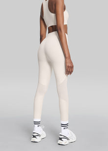 High-Waisted Impact Mesh Leggings | Ivory