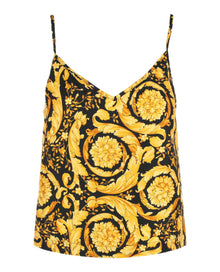 Versace | Barocco Silk Pajama Top