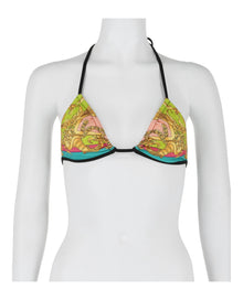 Versace | Barocco Goddess Print Bikini