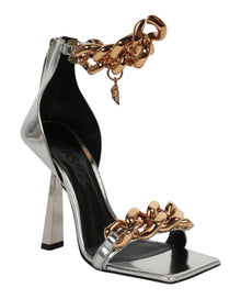 Versace | Medusa Chain High Heel Sandals