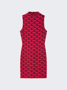 Women | Versace | La Greca Jacquard Mini Dress | Parade Red