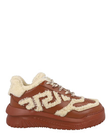 Versace | Odissea Shearling Sneakers