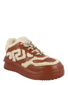 Versace | Odissea Shearling Sneakers