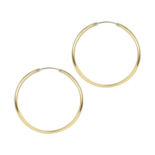 The Chrystie Essential Hoops | Gold Vermeil & Sterling Silver