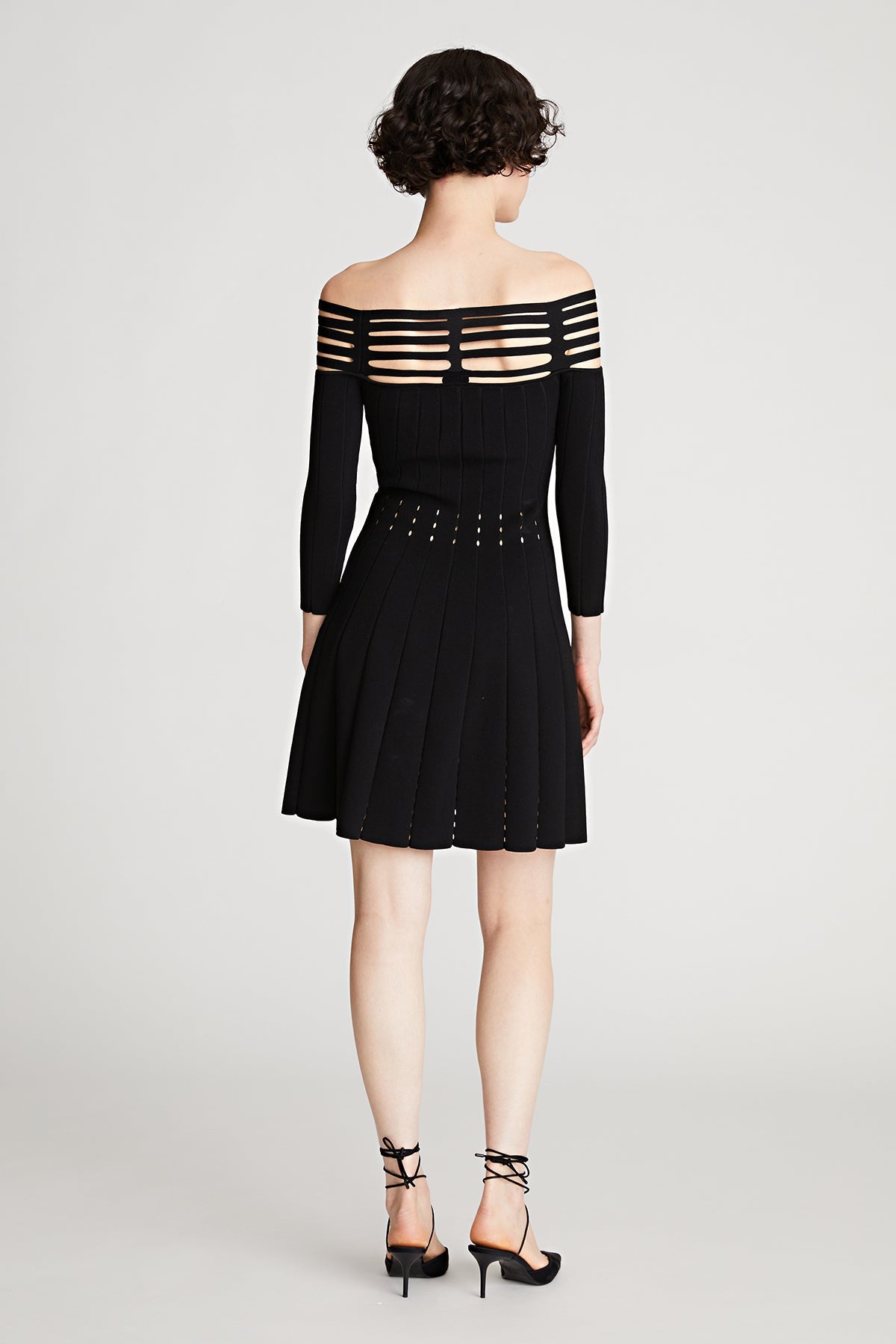 Halston | Heather Dress In Matte Viscose | Black