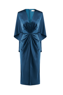 Halston | Tomi Dress In Satin | Jasper