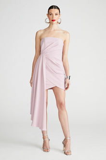 Halston | Nitara Dress In Crepe | Mauve Blush