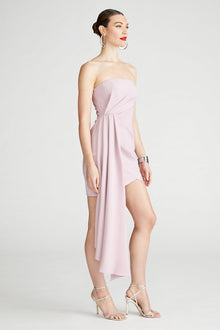 Halston | Nitara Dress In Crepe | Mauve Blush