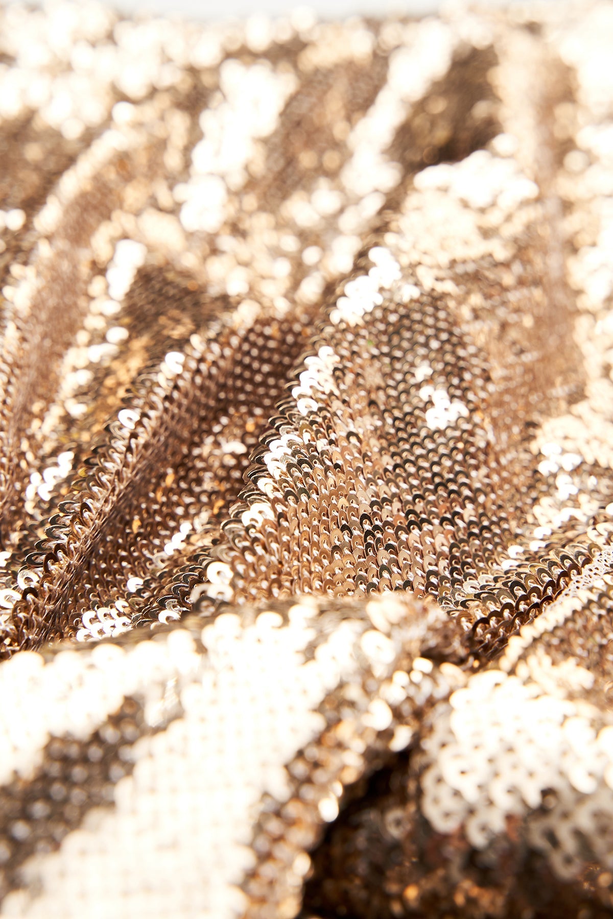 Halston | Sya Dress In Sequin | Light Gold