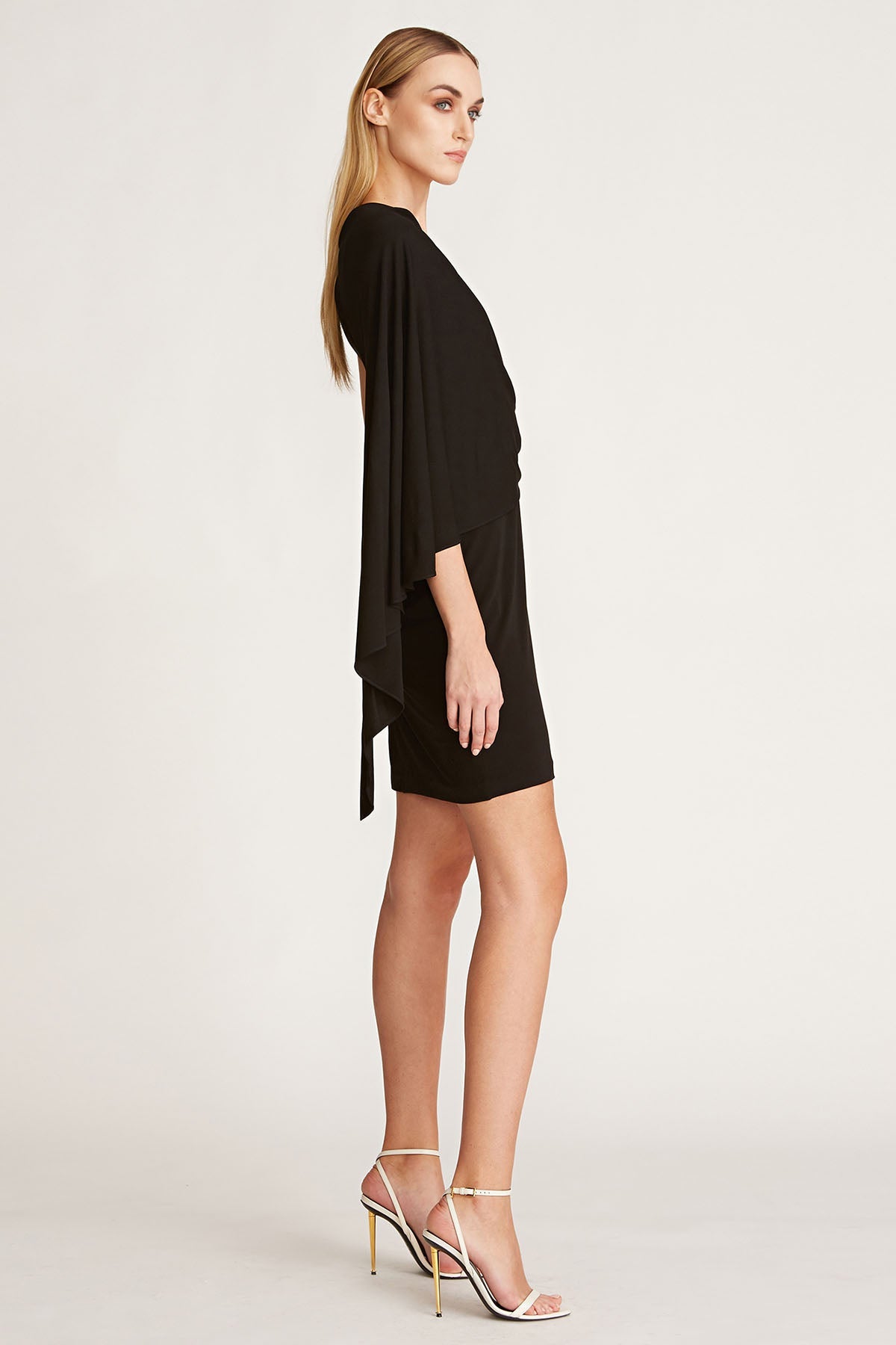 Halston | Harley Matte Jersey Dress | Jet Black
