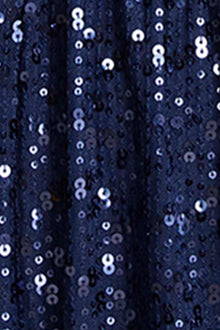 Halston | Catalina Dress In Sequins | Navy