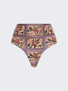 Women | Agua by Agua Bendita | Magenta Bikini Bottom